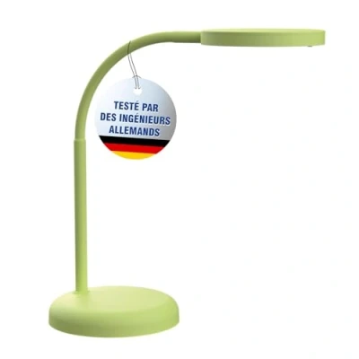Image de MAUL Lampe LED MAULjoy bureau sur pied stable Petite de peu encombrante pour la table et le flexible avec température couleur 3000K Lime