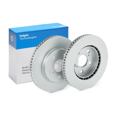 Image de Disque de frein DELPHI BG5051C avant, ventilé, 2 pièce