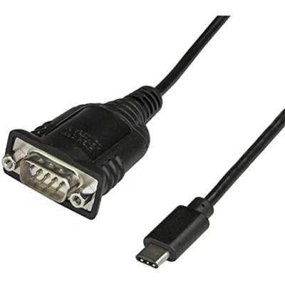 Image de StarTech.com Câble adaptateur USB C vers série RS232 Compatible avec Windows / macOS Linux (ICUSB232C)