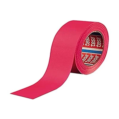 Image de tesa 04671 00051 10 Ruban adhésif toilé tesaband® 4671 rose fluorescent (L x l) 25 m 19 mm 1 pc(s)