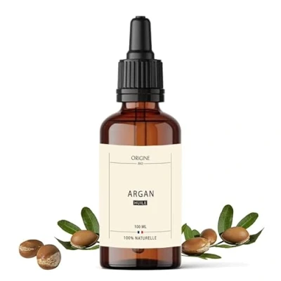 Image de Origine.bio Huile Argan Bio 100 ml Désodorisée d&#039;argan Pure Pressée à Froid Visage Cheveux Maroc 100% et Naturelle