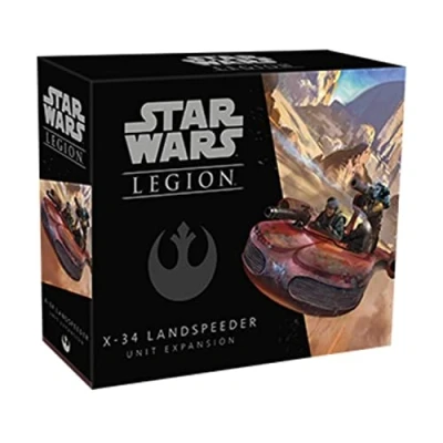Image de Atomic Mass Games, Star Wars Legion: Rebel Expansions: X 34 Landspeeder Unit, Unit Expansion, Miniatures Game, Ages 14+, 2 Players, 90 Minutes Playing Time