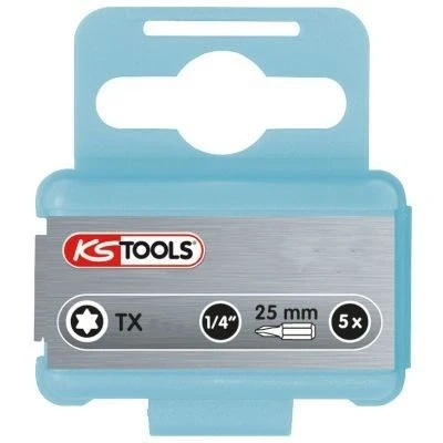 Image de KS TOOLS 910.2318 Bit pour tournevis 6,3 (1/4&quot;) Acier au nickel chrome