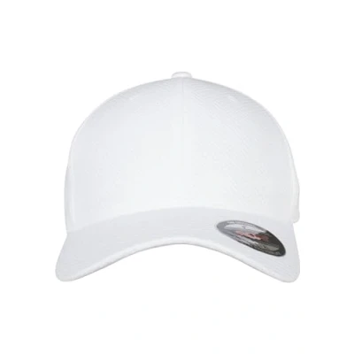 Image de Flexfit 3D Hexagon Casquette, Taille: S/M, White