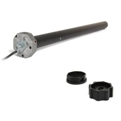 Image de Moteur filaire (4 fils) Avosdim volet roulant de 20 à 160kg (10 80nm), pour axe octo 60mm, ZF54, ZF64,ZF80 diam 35mm,45mm,55mm (Moteur + adaptation, Secours 50Nm(100kg) ø45 adaptations 60)