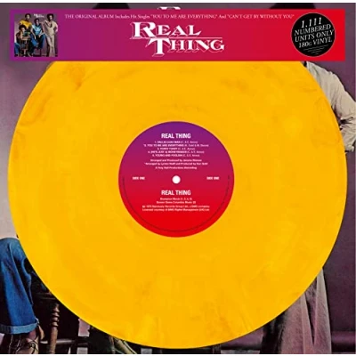 Image de Real Thing/180 GR Gatefold Sleeve Jaune
