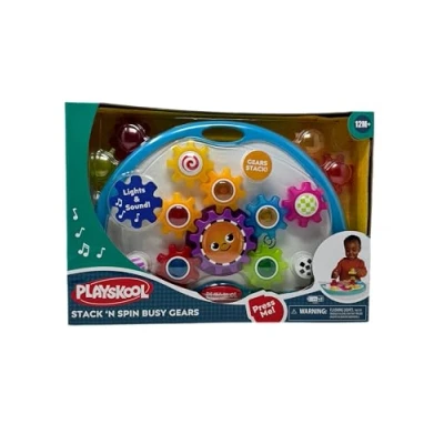 Image de Cefa Toys Roues emboîtables pour Roue et Rotation Playskool, Jouet d&#039;entraînement, avec Engrenages interchangeables, lumières Sons, Encourage Les compétences motrices la créativité, à partir
