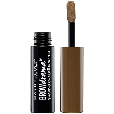 Image de GEMEY MAYBELLINE New York Brow Drama Shaping Chalk Poudre à Sourcils 130 Deep Brown