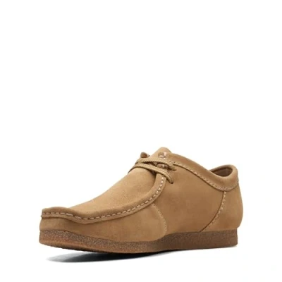 Image de Clarks Homme Shacre II Run Mocassin, Daim Sable foncé, 42.5 EU