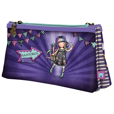 Image de Safta, Trousse double Gorjuss Fairground Up And Away 115 x 215 50 cm Mixte enfant, multicolore, Taille unique