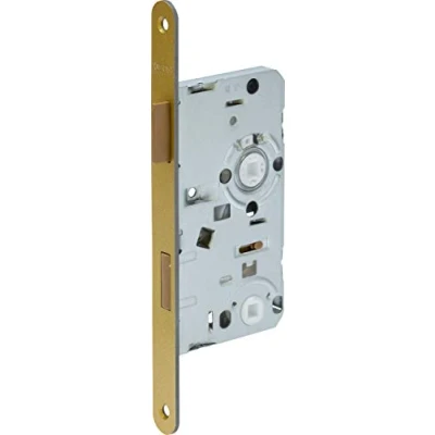 Image de ABUS Serrure encastrée pour portes de WC ES R G 55 78 20 61771, dorée