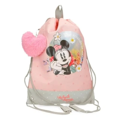 Image de Disney Joumma Minnie Wild Nature Sac à goûter Vert 27 x 34 cm Polyester, Vert,