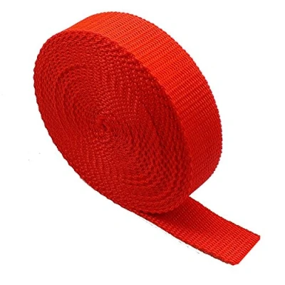 Image de Sangle résistante de 50 mm 5 mètres Sacs à Dos, Sangles pour Bagages/Charges, Ceintures Rouge