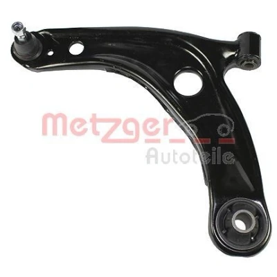 Image de METZGER 58067701 Bras de suspension avec rotule suspension, support en caoutchouc Essieu avant gauche barre oscillant transversal