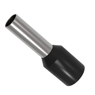 Image de Embouts de câble 0,34 50 mm² isolés Gaines d&#039;extrêmité Cables 10 1000 unité sélection: (50 pièces, 6.0 Noir)