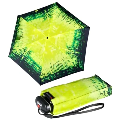 Image de Knirps Parapluie de poche voyage, Matrix Flour, 93 cm, Super Mini