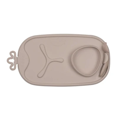 Image de Plateau en Silicone Roll + Go avec Cuillère Latte