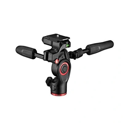 Image de Manfrotto Befree Rotule 3D pour Trépieds en Aluminium appareil Photo, Caméscope, Curseur Vidéo, Stabilisateur Téléphone et Smartphone, Accessoire Supporte jusqu&#039;à 6 kg