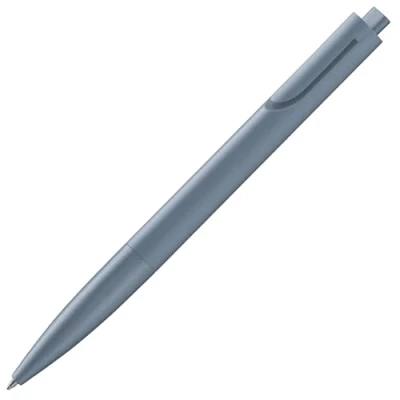 Image de Lamy noto blue stylo à bille puriste avec corps triangulaire en plastique clip émergeant du contour recharge grande capacité M 16 largeur de trait noir