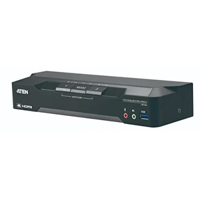 Image de ATEN CM1942 2 Port 4K DP Dual Display Mini Matriv Boundless KVM