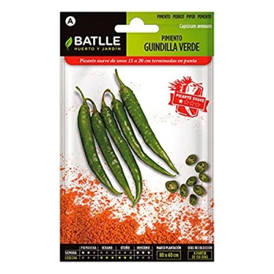 Image de Semillas Batlle Poivron Piment Vert