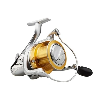 Image de Mitchell MX 8000 Moulinet de Surf, pêche, pêche au Plage, Bateau, Rivage, Jigging, et Utilisation Polyvalente, argenté,