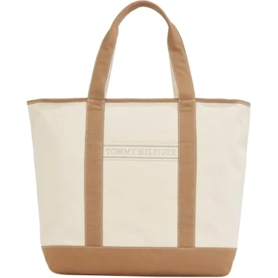 Image de Tommy Hilfiger Summer TOTE Unisex Cabas, Taille: One Size, Khaki
