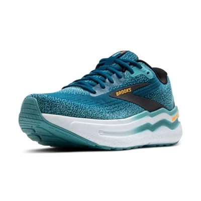 Image de Brooks Ghost MAX 2 Chaussures de running stables, Homme, Taille: 41, Moroccan blue aqua orange pop Textile