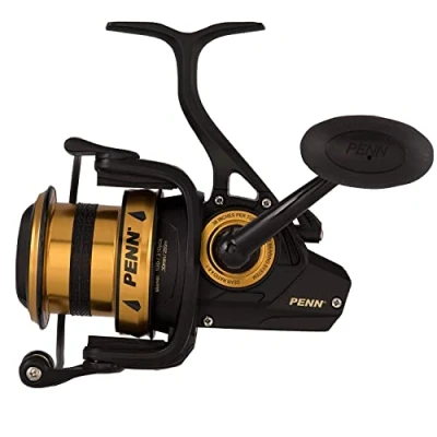 Image de PENN Spinfisher Vi Long Cast Moulinet Spinning Cast, pour la Pêche en Mer Surcasting, du Bord, lancer, depuis Plage, Poisson Plat, Bar