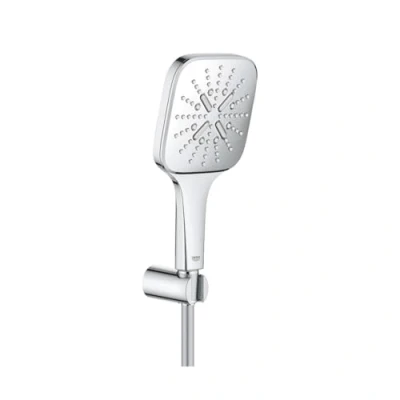 Image de GROHE Set de douche mural 3 jets Rainshower SmartActive 130 Cube 26589000 (Import Allemagne)