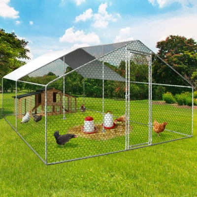 Image de Parc à poules grillagé 16 m²