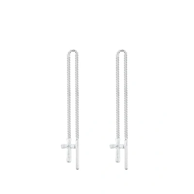 Image de Elli Crosses Statement Boucles d&#039;oreilles, Femme, Taille: One Size, Silber