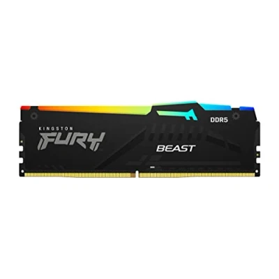 Image de Kingston Technology FURY Beast 16 Go 5600 MT/s DDR5 CL36 DIMM (Kits de 2) RGB EXPO Neuf