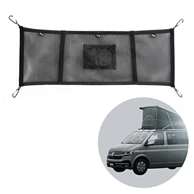 Image de 040Parts Filet de rangement pour toit voiture VW T5 T6 Bulli, Multivan, California, Beach, Caravelle