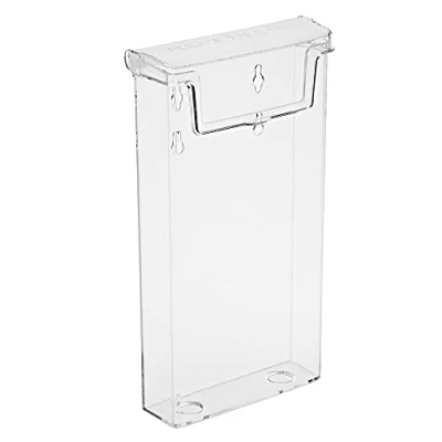 Image de TAYMAR Porte brochures DIN long (DL), boîte à avec couvercle, résistant aux intempéries