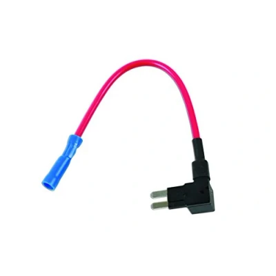 Image de Connect Workshop Consumables 37189 Porte fusible Micro2 câblé noir avec dérivation 10 amp 1 pc