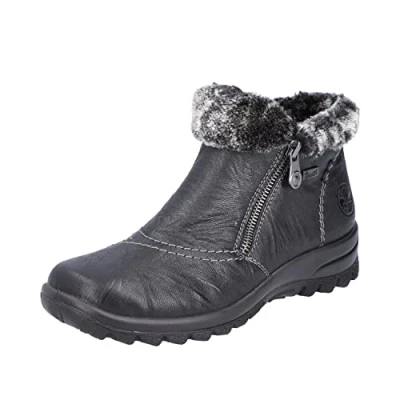 Image de Rieker Femme L7172 Bottes Courtes, Noir, 36 EU