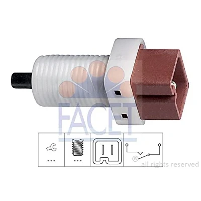 Image de FACET 7.1192 Commande, embrayage (GRA) Made in Italy OE Equivalent PEUGEOT: 607 Berline, 406 206 SW, FIAT: Scudo II, CITROËN: C8