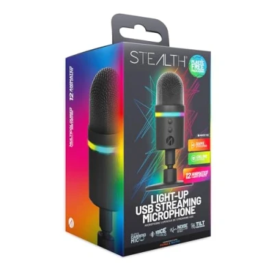 Image de STEALTH Micro USB lumineux LED Streaming avec fonction antibruit
