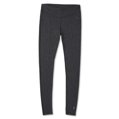 Image de Smartwool Classic Thermal Merino BASE Layer Caleçon long, Femme, Taille: Small, Charcoal heather