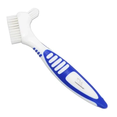 Image de Brosse dentaire Poignées en caoutchouc, poignée facile à tenir, double tête