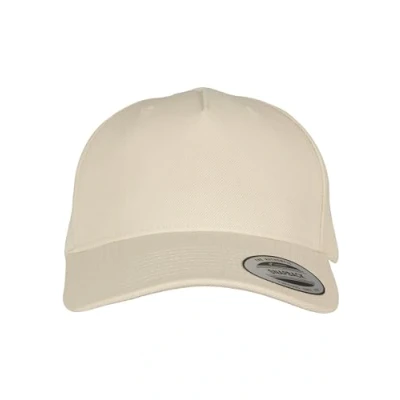 Image de Flexfit YP Classics 5PANEL Curved Visor Snapback Casquette, Taille: One Size, Stone