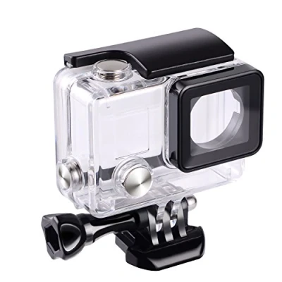 Image de Boîtier étanche pour Gopro Hero 4 3 + Hero3 par Suptig caméra tout terrain, pouvoir l&#039;utiliser sous l&#039;eau jusqu&#039;à 45 m