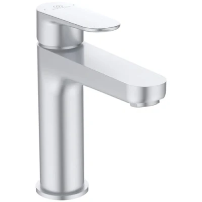 Image de Ideal Standard Cerafine O, Mitigeur monocommande pour lavabo, bouche de distribution fixe, Matt silver