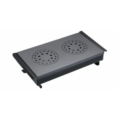 Image de MasterCraft MasterClass Professional Chauffe Plats Et Assiettes Avec 2 Bougies Plats, Noir/Gris