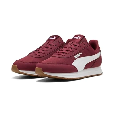 Image de PUMA Mixte R78 Lightwind Basket, Team Regal Red White Gum, 36 EU