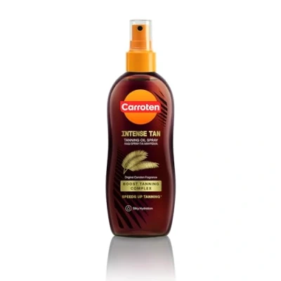Image de Carroten Intensive Tanning Oil 70 ml Accelerateur de Bronzage Huile Intense Activateur avec Vitamines A &amp; E SPF0
