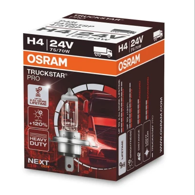 Image de OSRAM 64196TSP Ampoule, projecteur longue portée H4 24V 75/70W 3200K Halogène MERCEDES BENZ: T2/LN1 Сamion à Plateau/Сhâssis, IVECO: EuroTech MT