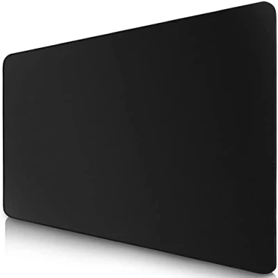 Image de Sidorenko Tapis de Souris 350 x 260 2mm Gaming Mouse Pad Surface spéciale améliore la Vitesse et précision I Base en Caoutchouc Antidérapant Noir