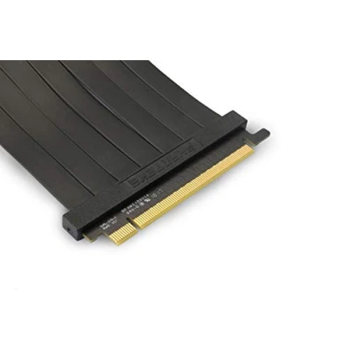 Image de Phanteks PH CBRS_PR22 220mm Premium Shielded High Speed Technology PCI E 3.0 x16 Riser Cable, 90o Adapter Noir